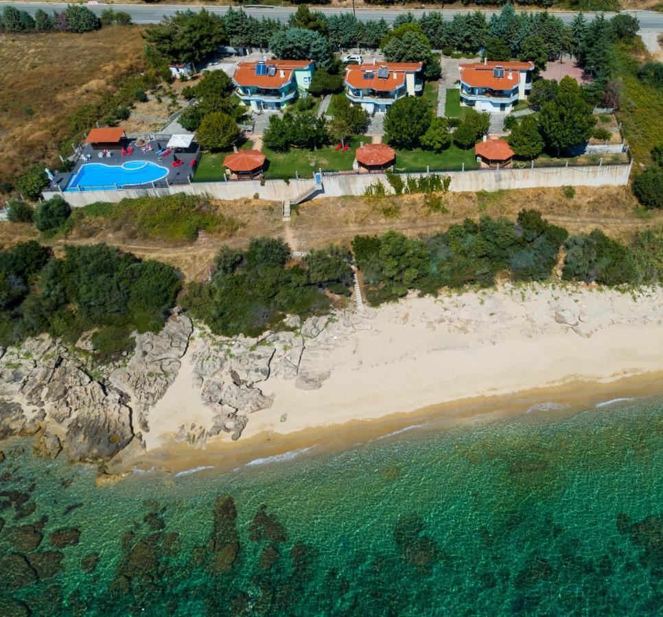 Secret Paradise Villas Loutra Elevtheron Ngoại thất bức ảnh