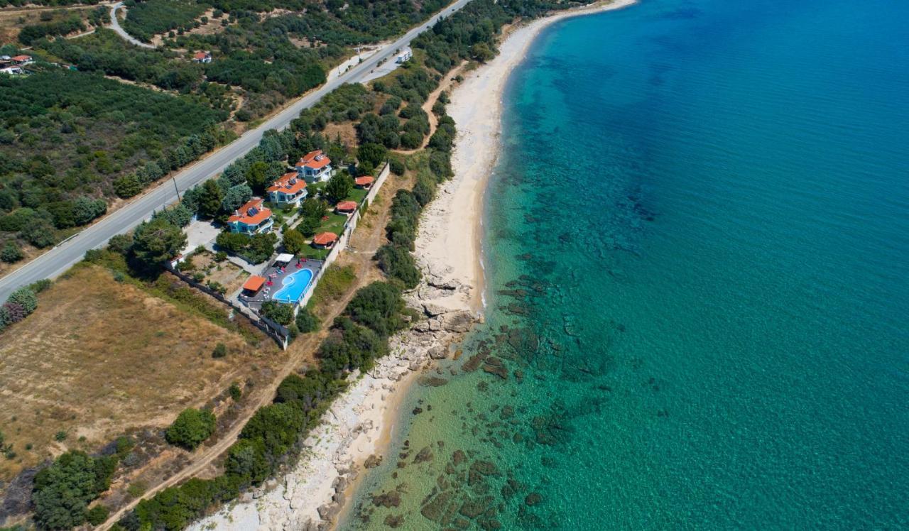 Secret Paradise Villas Loutra Elevtheron Ngoại thất bức ảnh