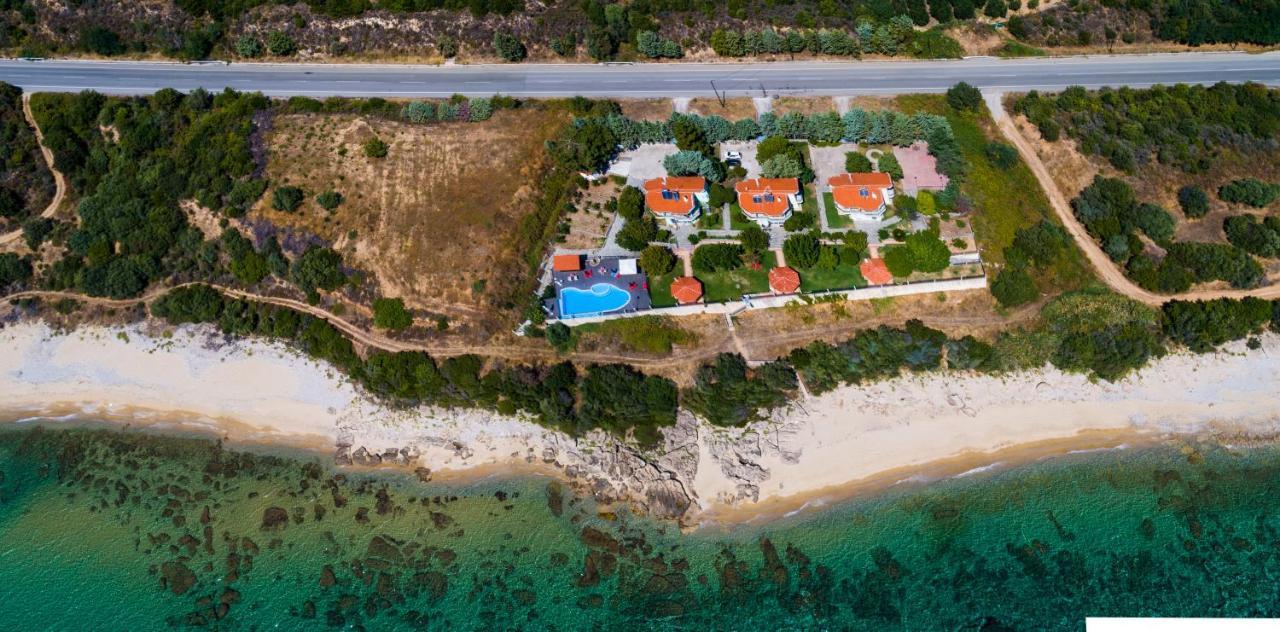 Secret Paradise Villas Loutra Elevtheron Ngoại thất bức ảnh
