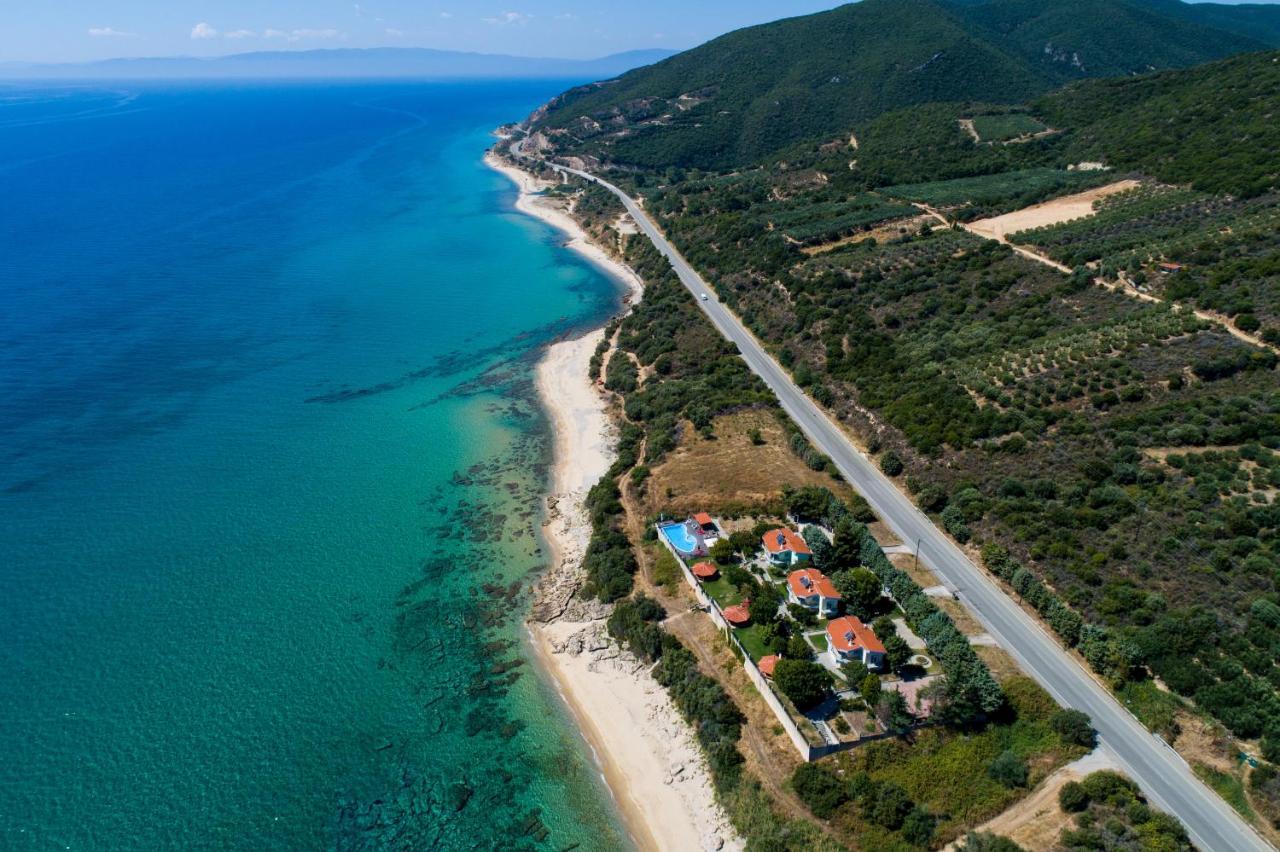 Secret Paradise Villas Loutra Elevtheron Ngoại thất bức ảnh