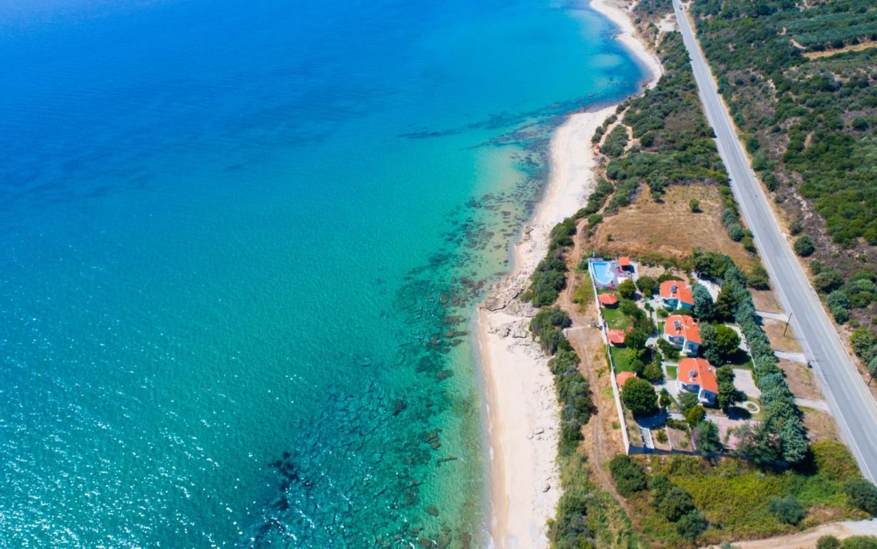 Secret Paradise Villas Loutra Elevtheron Ngoại thất bức ảnh