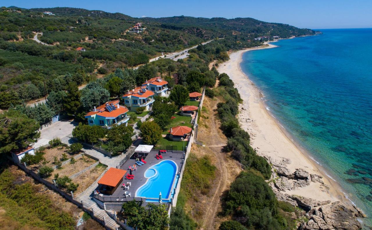Secret Paradise Villas Loutra Elevtheron Ngoại thất bức ảnh