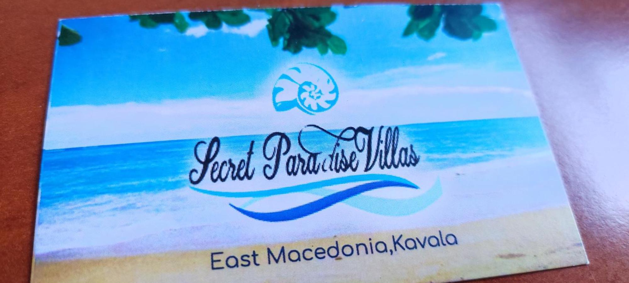 Secret Paradise Villas Loutra Elevtheron Ngoại thất bức ảnh