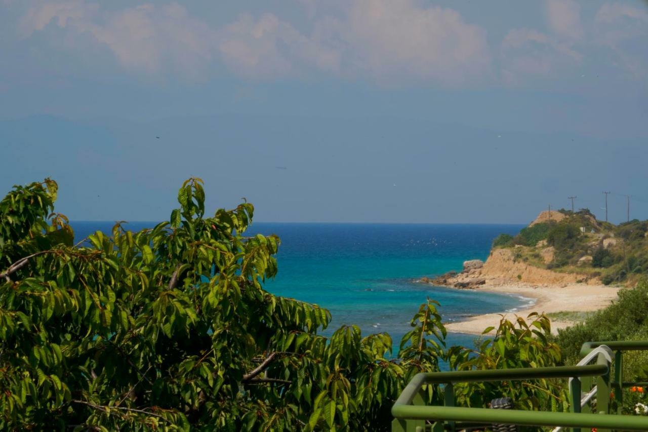 Secret Paradise Villas Loutra Elevtheron Ngoại thất bức ảnh