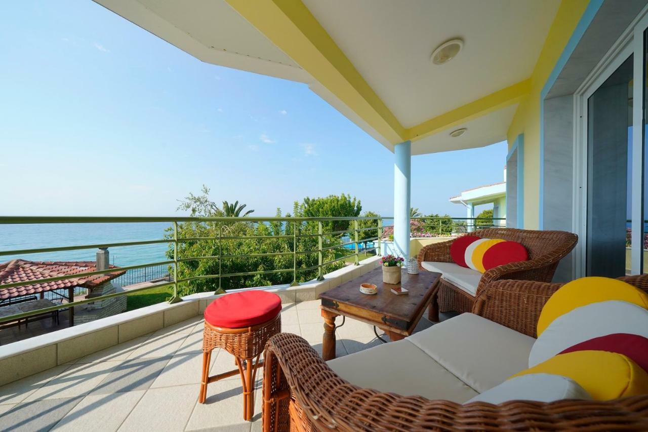Secret Paradise Villas Loutra Elevtheron Ngoại thất bức ảnh
