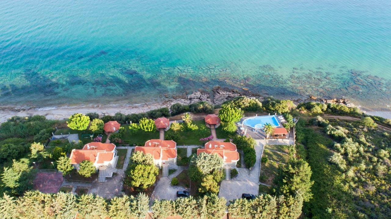 Secret Paradise Villas Loutra Elevtheron Ngoại thất bức ảnh